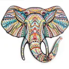 Toys Custom High Quality Wooden Jigsaw Puzzle Creative Stereoscopic Irregular Puzzle For Kids Education Toys