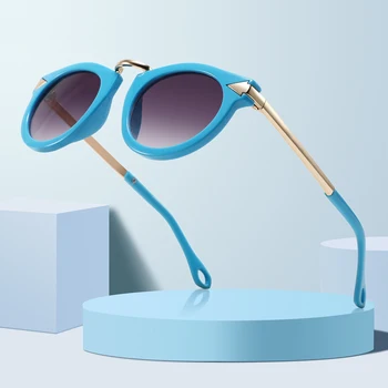New Promotional Fashion Trend UV400 Sunglasses Child Vintage Kids Sun Glasses Sunglasses 2023
