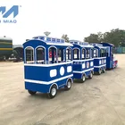 Tourist Electric Train Safari Train Electric Trackless Tourist Train For Shopping Malls