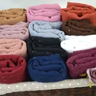 Cotton Scarf Shawl Printed Scarf Cotton Pure Color Scarves Shawls Cotton Custom Square Scarf Printing Cotton