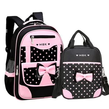 New Korean-style schoolbag for primary school students 1-2-3-6 grade burden reduction children girls 6-9-12 years old 7 backpack