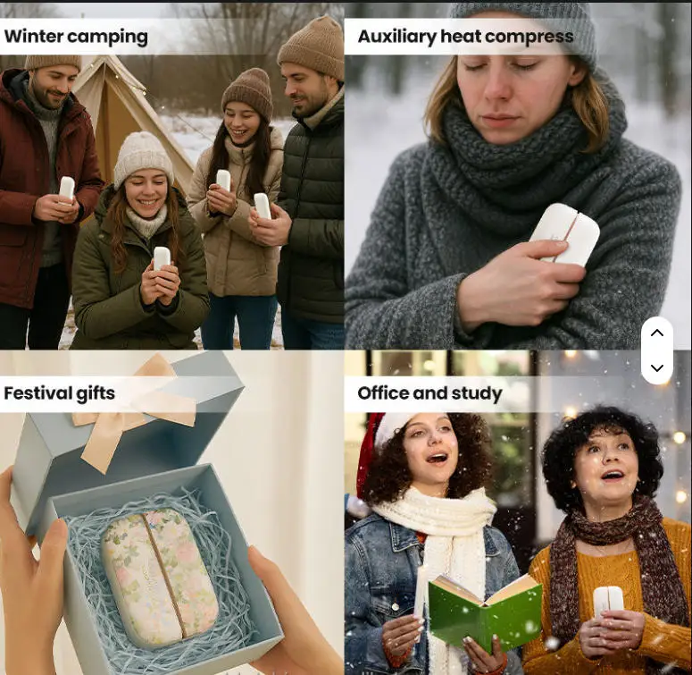 Hand Warmer, 6000mAh, 10W, USB, Portable - detail 22