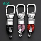 Key Custom Blank Leather Keyring Metal Keychain Manufacture Key Metal Ring