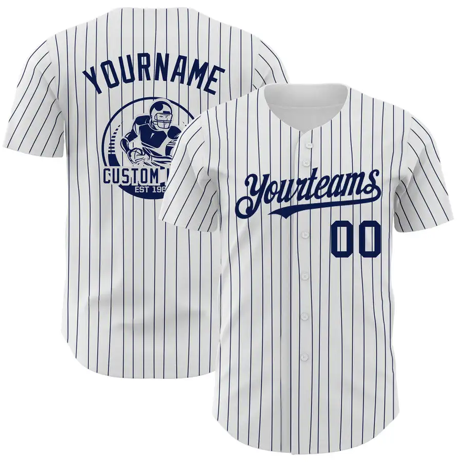 Custom Back Logo Baseball Jerseys Football Jerseys In Baseball Style Men Women's T-shirts