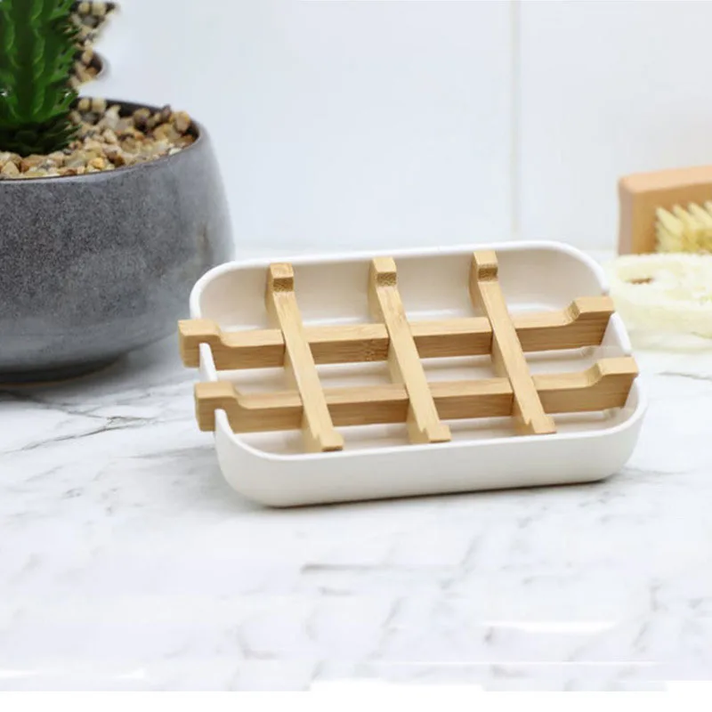 Promotional Travel Soap Box Environmental Protection Wooden Soap Holder Waterproof Home Bathroom Draining Feature