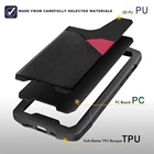 Cover Iphone TPU Slot Luxury Brand PC Phone Case PU Shockproof Phone Cover For IPhone 13 Mobile Case