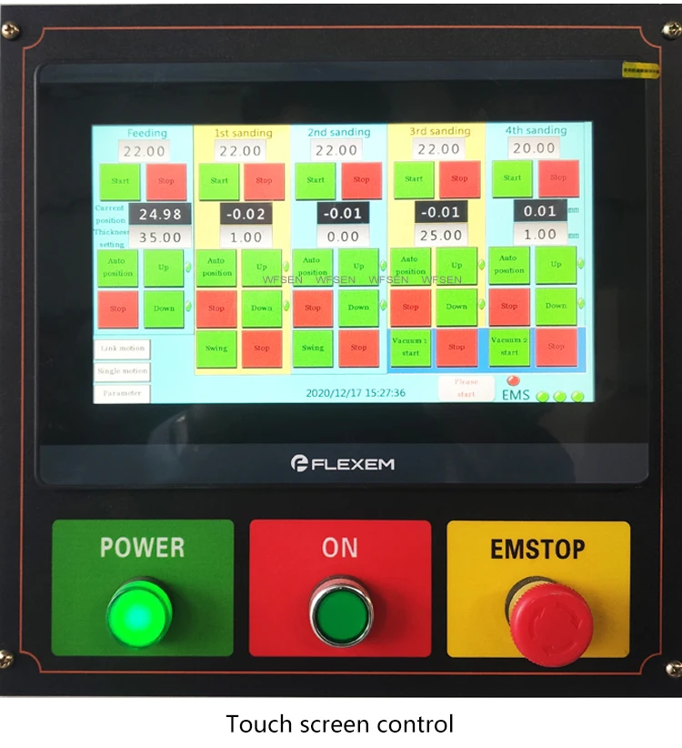 wood polishing machine