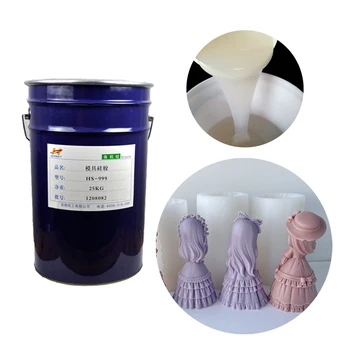 rtv2 resin silicone liquid silicon rubber for molds making artificial stone gypsum raw material factory