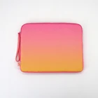 Bag Laptop Hot Selling 13 14 15 Inches Computer Sleeve Messenger Zipper Bag For Women Rainbow Canvas Laptop Bag