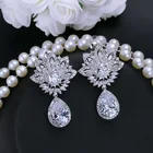 Cz Earring Earrings Hot Sale Fashionable Shinning CZ Zirconia Elegant Earring Prom Wedding Women Earrings