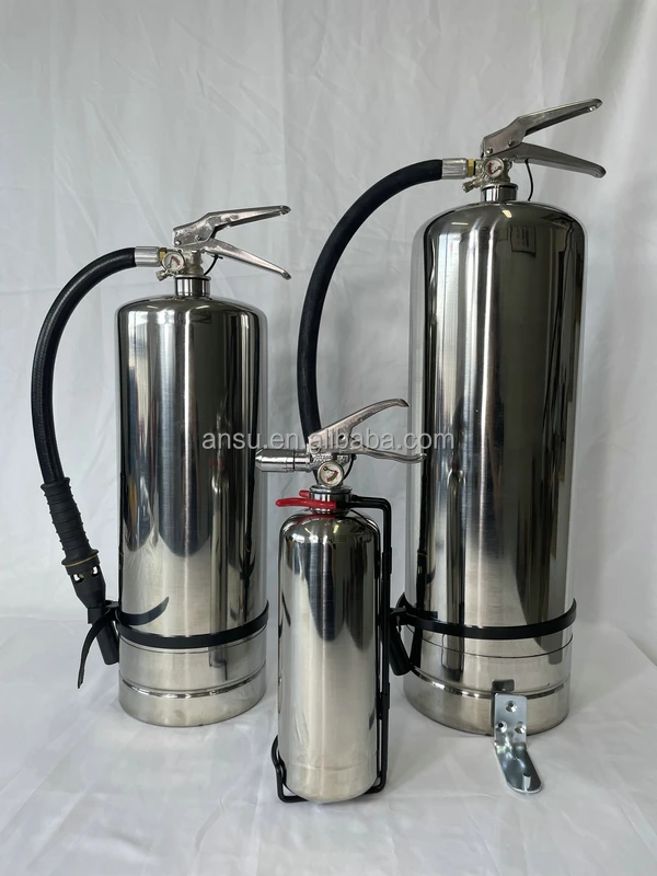 Stainless Steel Sus304 Empty Fire Extinguisher With Fire Hose Fire