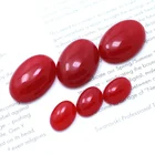 Cabochon Stone Stone Cabochon China Manufacturer Loose Natural Red Jade Oval Cabochon Stone Red Jade Oval Cabochon For Ring