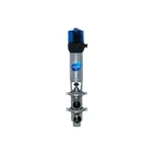 Yuanan RF Sanitary Water Reversing Valve YAG Pneumatic Double Flow Control Divert Seat Valve