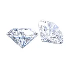 Wholesale Loose Gemstones Round Shape 16 Hearts And Arrows Cut Moissanite Stones