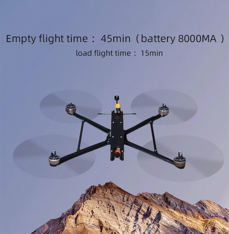 7-Inch FPV Carbon Fiber Drone Long Endurance Drone Camera for Remote Control Measurement Long Range Hed1d781aacda424ea075054cbfbd5badw