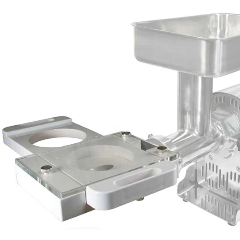 hamburger patty maker for grinder