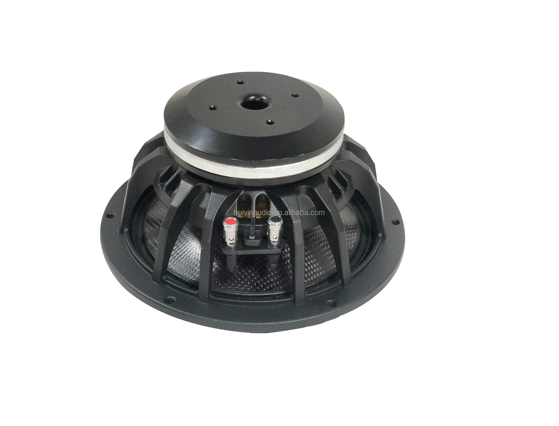 product huiyin 850 076 upgrade version 8 inch 350w neodymium magnet bright carbon fiber pure bass car stereo speaker-1
