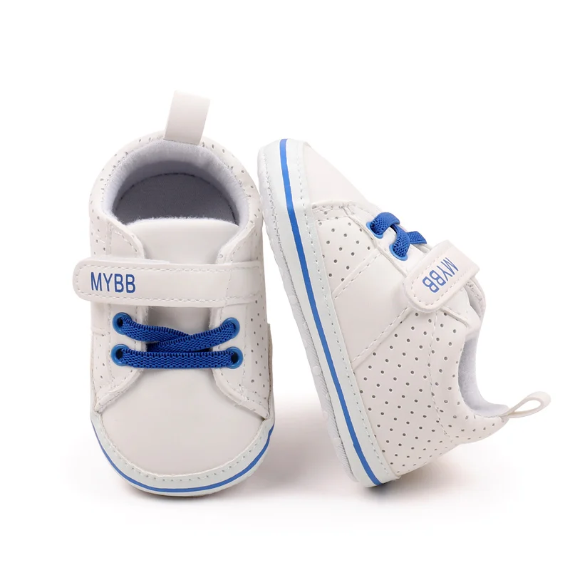 Autumn Spring Soft Sole Newborn Baby Boy Shoes Light Weight Anti-Slippery Suede Material Toddler Shoes for Boys supplier