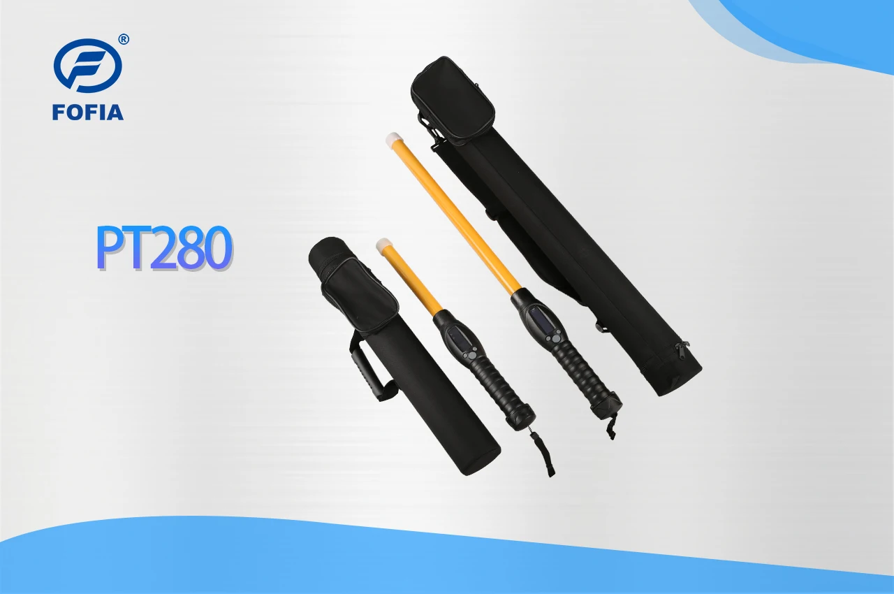 Durable PVC RFID Stick Reader with CE Certification and Customizable Options for Animal Ear Tag Identification