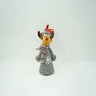 Ornaments Lastest Trend Red Hat Cartoon High-End Snowflake Christmas Elf Doll Christmas Ornaments For Child's Gift