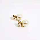 Earrings Women's Earrings Exquisite Double-sided Earrings Women's Korean Gift Jewelry Wholesale