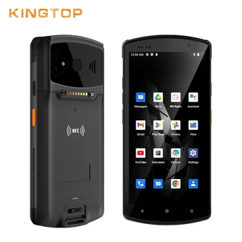 KINGTOP Rugged Portable Pdas In Stock Android 12.0 Barcode Scanner 4G LTE Handheld Rugged PDA Scanner Android