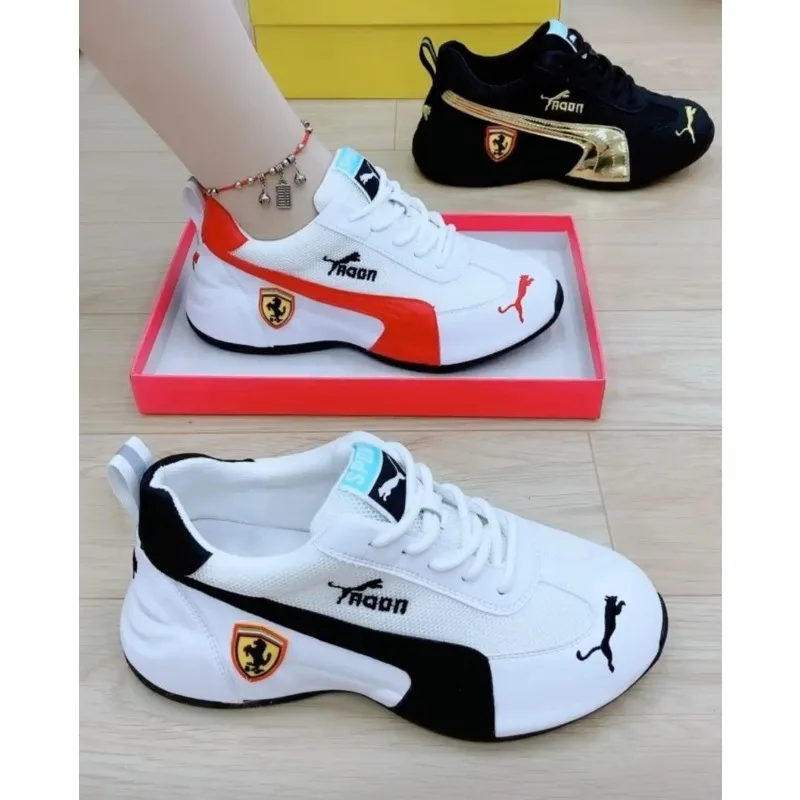 JEUROT Women's Fashion Sneakers Breathable Fashion Sneakers High Top Lace Up Casual Shoes Comfortable Fashion Sneaker Walking Tennis Sneakers Non-Slip Athletic Fashion Casual Light Shoes Black | Fashion Sneakers
