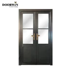 18 Days Lead Time California Heat Insulation Soundproof Out Swing Casement Aluminum Alloy Wood Windows