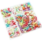 Sea Shell Beads Wholesale Popular Assorted Starfish Sea Horse Shell Shaped Sea Creatures Plastic Beads