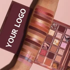 Makeup Best Makeup Cosmetic Private Label Wholesale Highly Pigmented Shimmer Natural Makeup Eye Shadow Palette