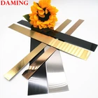 Trim High Grade Stainless Steel Metal Polished Flat Strip Wall Metal Trim