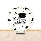 Circle Super Mario Kids Party Birthday Event Fabric Round Backdrop Stand For Wedding Events