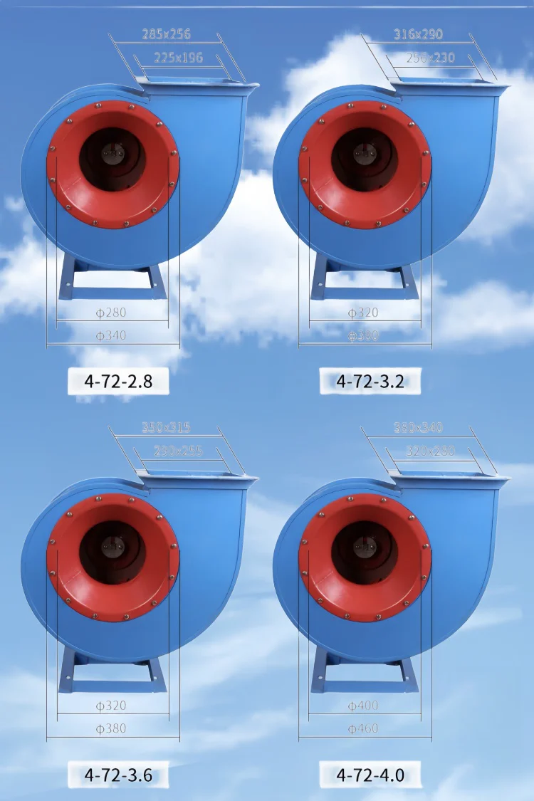 Resistant Centrifugal Ventilation Fan, 380v, 220, Plastic - detail 6