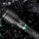 Torch Light Flashlight Light ALS 12000lumen Long Range Torch Light Rechargeable Waterproof Rescue Powerful Flashlight