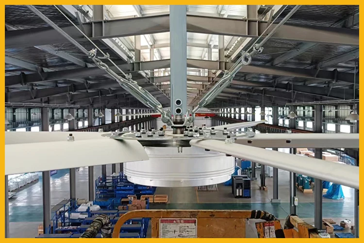 Hvls Fan, 16-24ft, Ceiling - detail 8