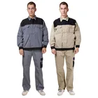 Uniform Factory Unisex Polyester Cotton Overalls Polyester Uniform Work Clothes