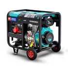 Generator Diesel Yuchai Small Mobile Generator Set Ats Auto Start Silent Type 12kw Quiet Diesel Genset