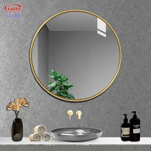Genuine White Frame Decoration Frameless Metal Gold Full Length Black Home Decor Wall Gym Mirror