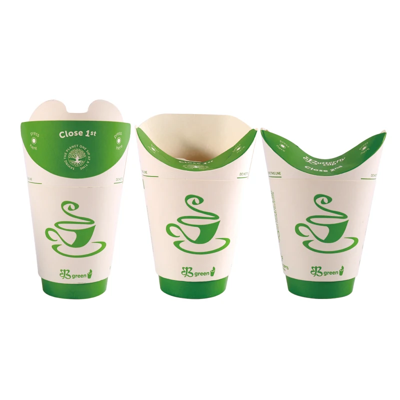 Biopbs Coated New Green Butterfly Paper Cup No More Plastic Lid Buy Butterfly Cup Butterfly Paper Cup Biopbs Cup Product On Alibaba Com