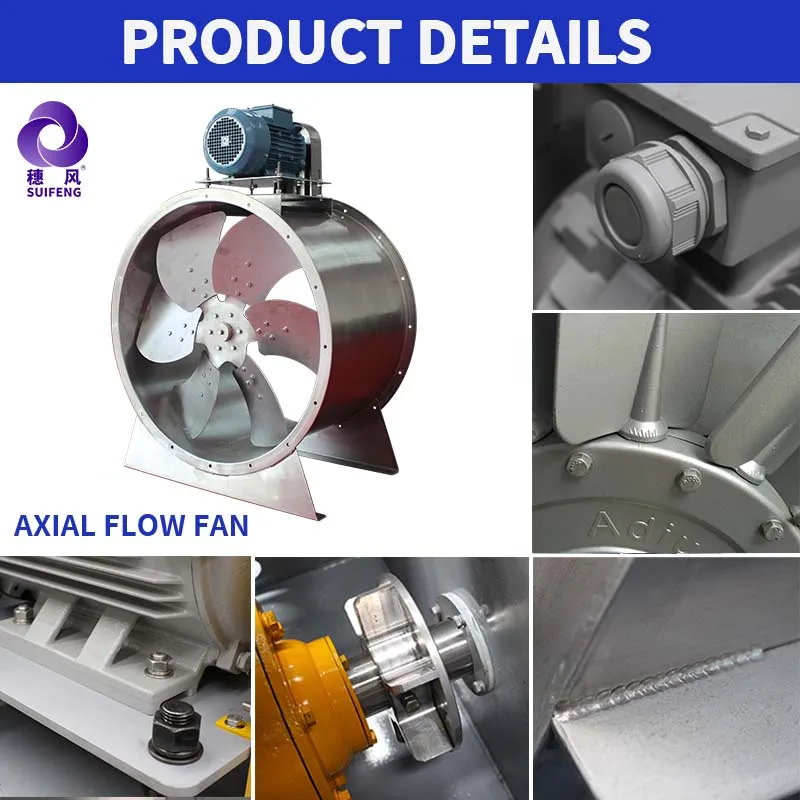 Axial Flow Fan, Explosion-Proof, Aluminum - detail 12