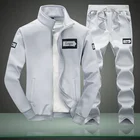 Suit Men's Mens Sweatsuit Sets Custom Sports Suit Set Men's Polyester Sweatsuit For Man