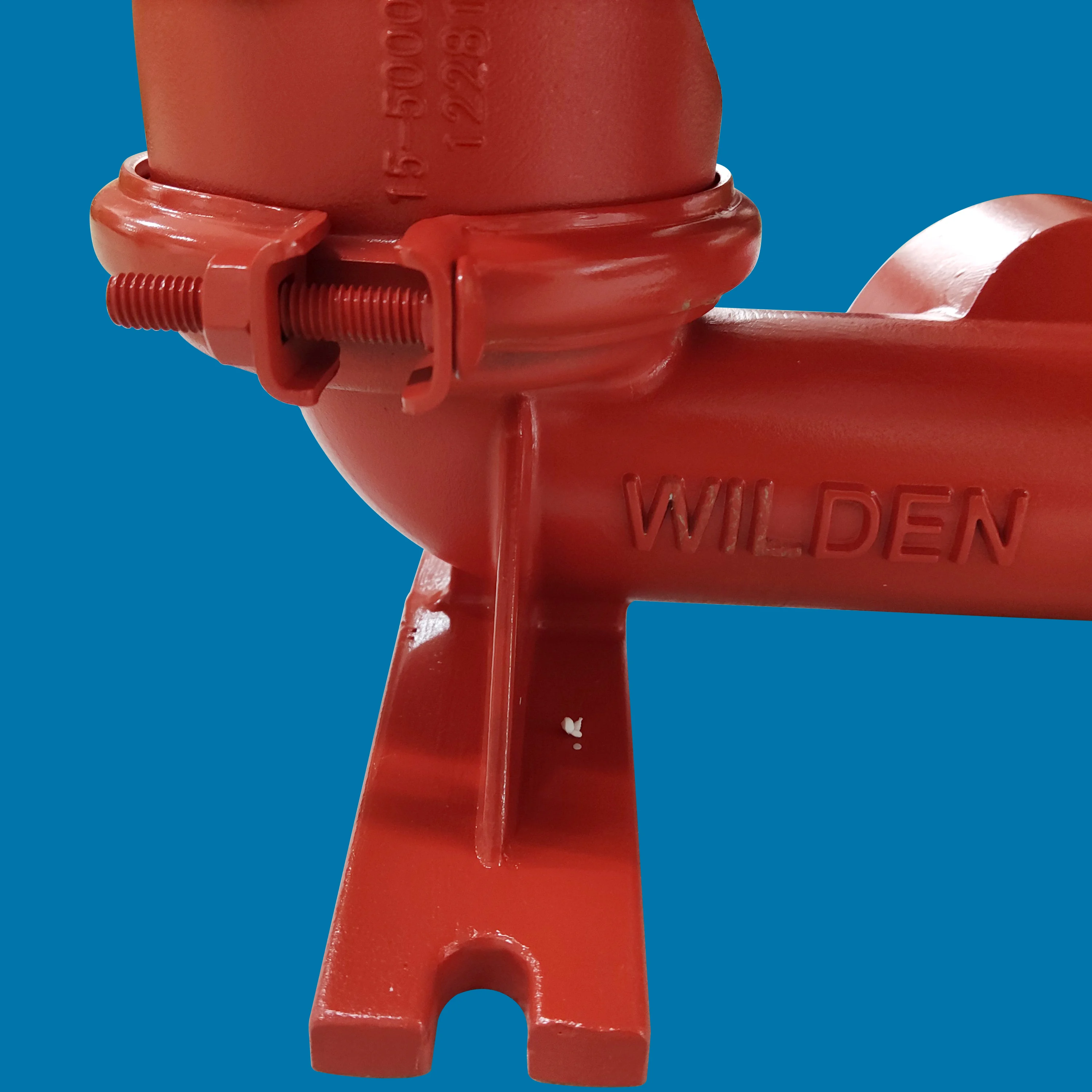 Proveedor de aluminio de venta de bombas Wilden T15 Wilden, bomba de diafragma neumática doble AODD operada por aire con neopreno