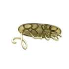 Decorative Ring Holder Decorative Metal Gold LOVE Jewelry Tray Jewelry Ring Holder For Valentine's Day