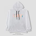 Custom Unisex Hoodie Wholesale Custom Cotton Graphic Letter Printed Unisex Hoodie