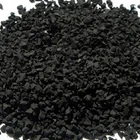 Recycled SBR Rubber Crumb Football Artificial Grass Installation Accessories Sbr Black Rubber Granules