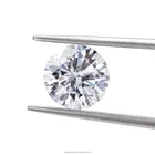 Stone Wholesales 0.1ct-1-2-3-4 Carat Mossanite Stone DEFGHIJ Color White Round Loose Diamond Moissanite