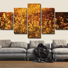 Inkjet Print Wall Art Printed Painting Inkjet Print Abstract Tree Painting Wall Art On Stretched Canvas