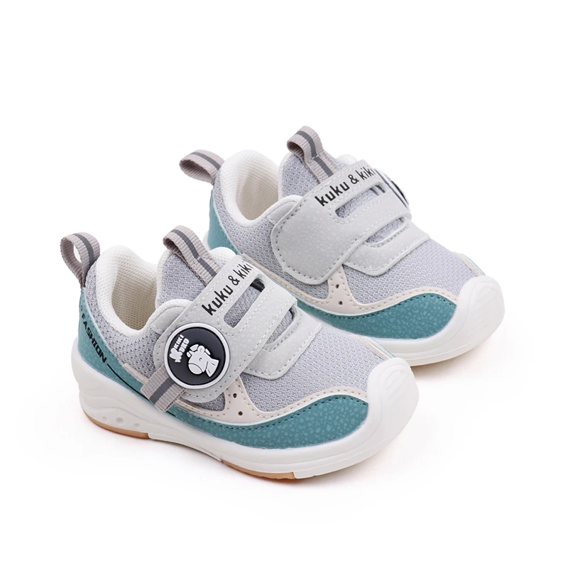 Children's Functional Toddler Shoes Soft Soles Non-slip Kids Breathable Mesh Sports Shoes supplier