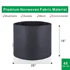 Pot Plant Pot Plant Grow Felt Grow Pot Eco-friendly Felt Plant Grow Bag 5 Gallon Vegetable/Flower/Plant Grow Bags