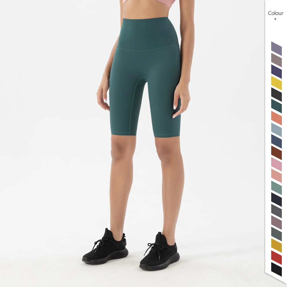 Wk926 Essentials Women's Studio Sculpt Mid-length Light Weight Yoga Short  Hgih Waisted Buttery Soft Workout Spandex Shorts - Buy Mid-length Yoga Short,Light  Weight Yoga Shorts,Workout Spandex Shorts Product on Alibaba.com